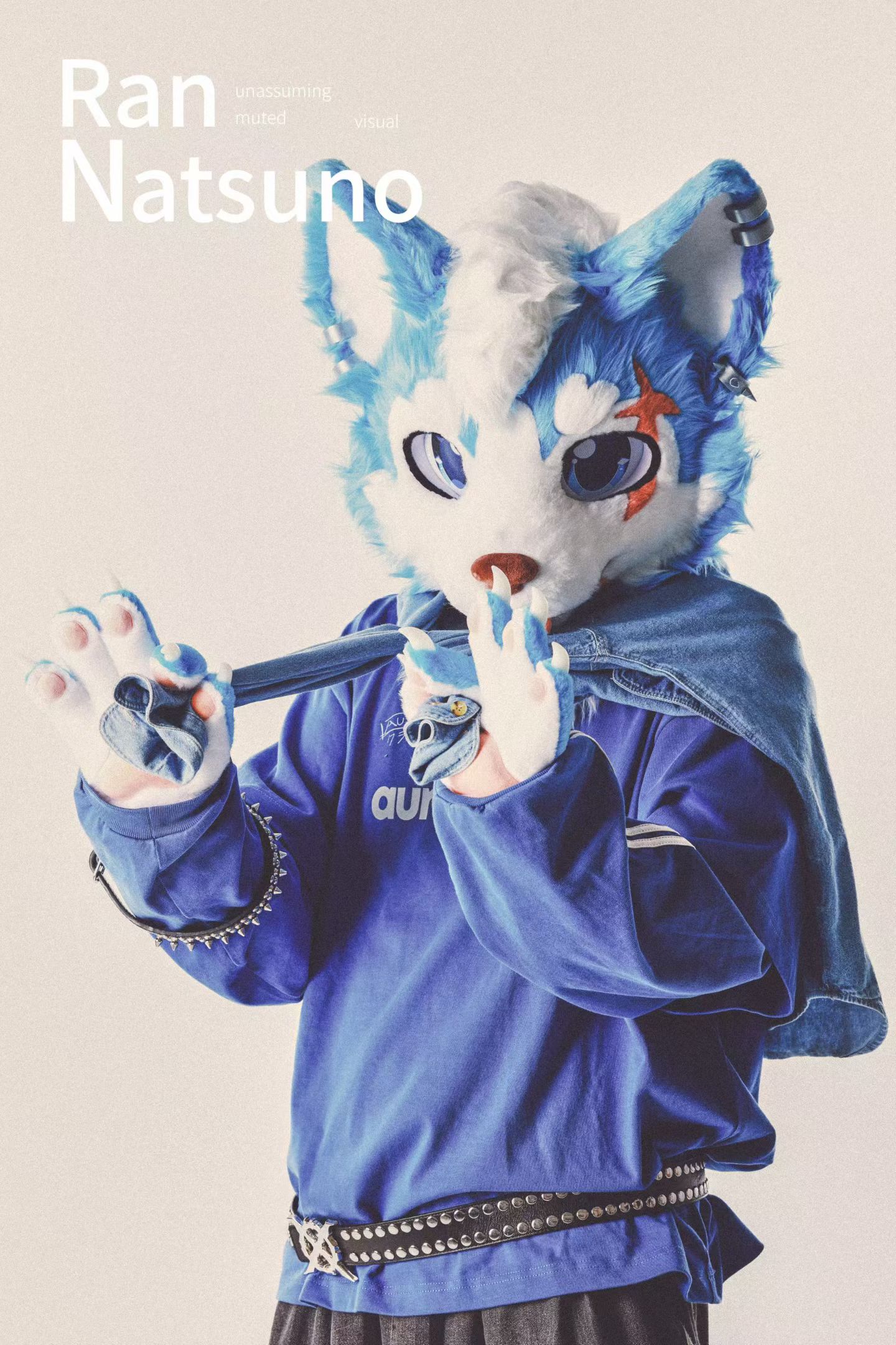 RAN FURSUIT studio portrait